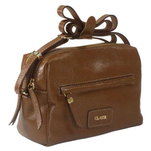 Bolsa Classe Couro 3476 Nocciola
