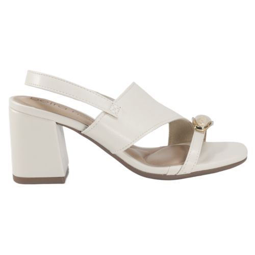 Sandália Salto Beira Rio 8436.243 Branco