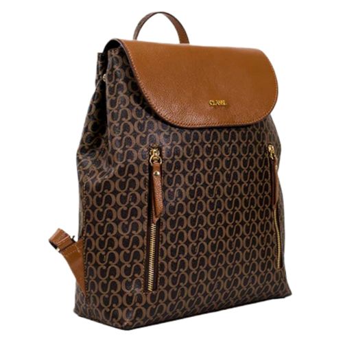 Mochila Classe Couro 3333 Marrom
