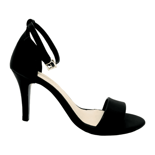 Sandália Salto Fino Pisamare 371.6203 Preto