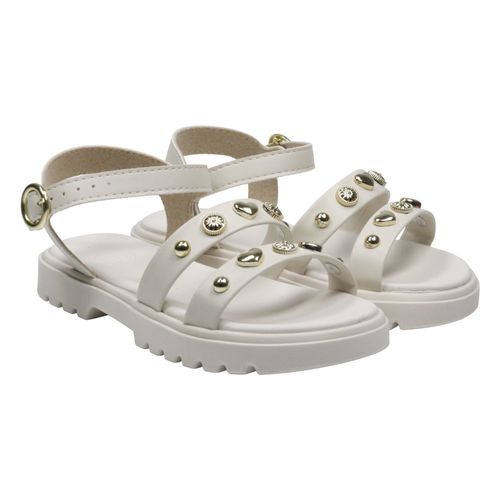 Sandália Rasteira Molekinha 2344.142 Branco
