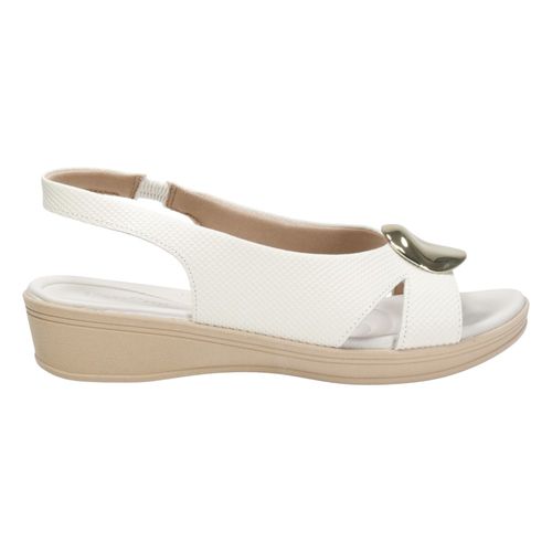 Sandália Anabele Usaflex UD04010 Marfim