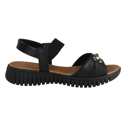 Sandália Anabela Usaflex UD11004 Preto