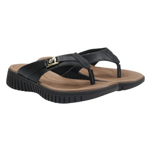 Tamanco Rasteira Usaflex UD11001 Preto