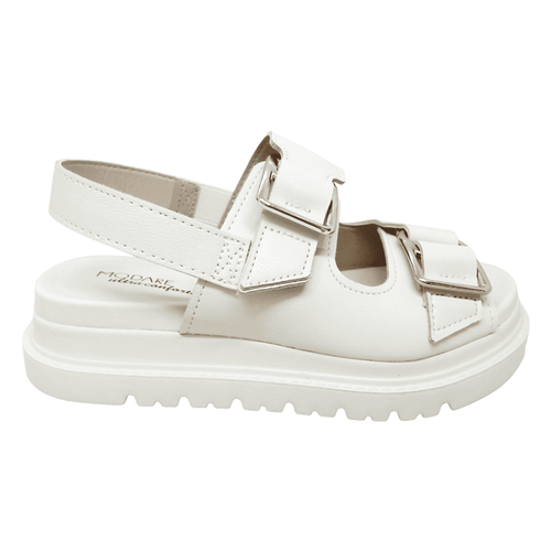 Sandália Rasteira Modare 7200.102 Creme