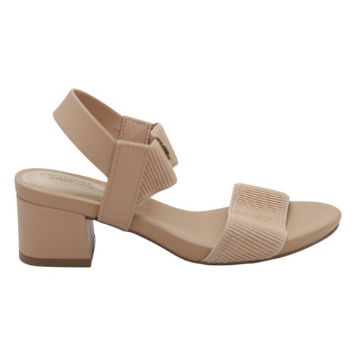 Sandália Salto Bloco Modare 7187.100 Nude