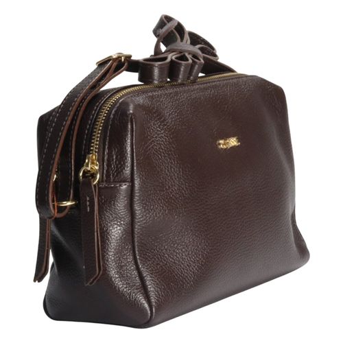 Bolsa Classe Couro 2870 Chocolate