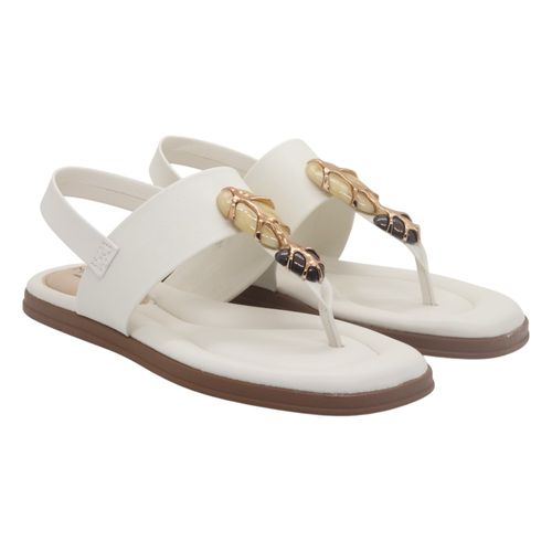 Sandália Rasteira Modare 7212.103 Branco