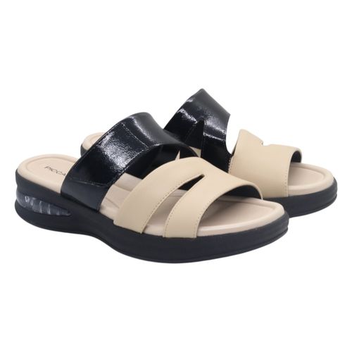 Tamanco Anabela Piccadilly Bege