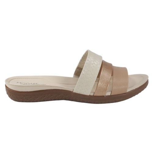 Tamanco Rasteira Modare 7125.200 Creme/Nude