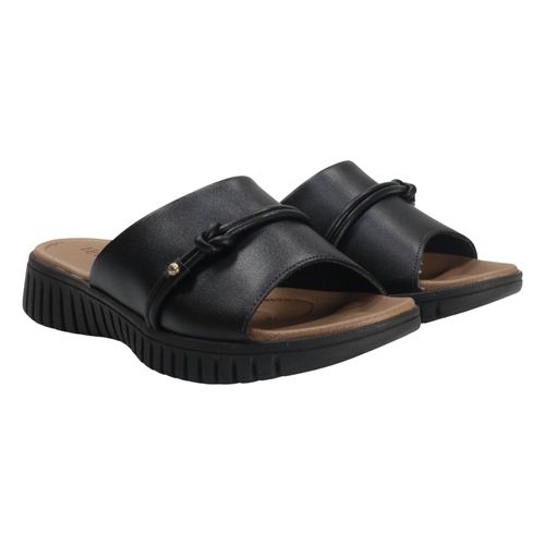 Tamanco Rasteira Usaflex UD11008 Preto