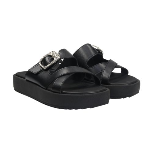 Tamanco Rasteira Moleca 5489.122 Preto