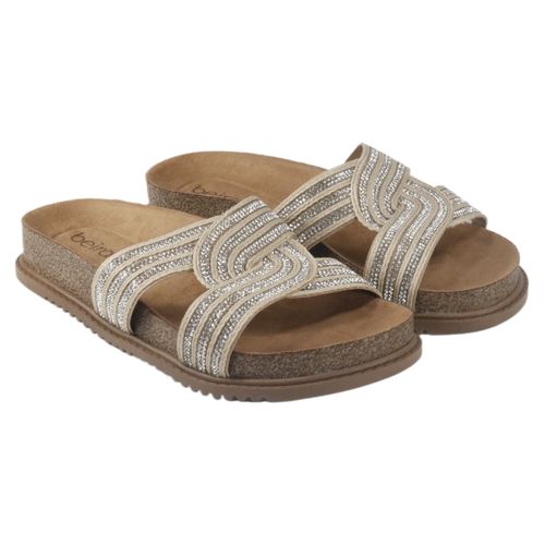 Tamanco Rasteira Beira Rio 8523.121 Natural