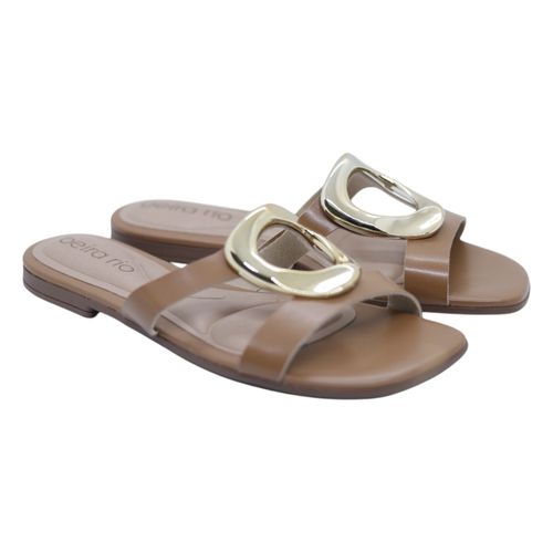 Tamanco Rasteira Beira Rio 8560.101 Camel