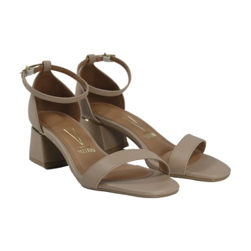 Sandália Salto Vizzano 6428.104 Bege