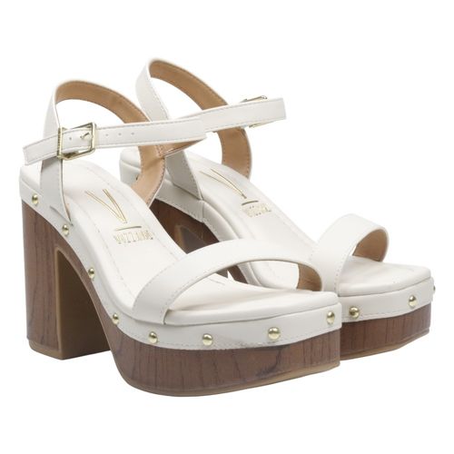 Sandália Salto Vizzano 6541.200 Branco