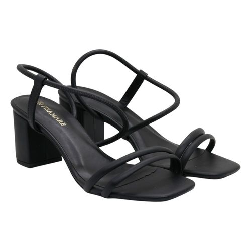 Sandalia Salto Pisamare 502.6648 Preto