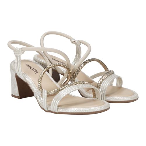 Sandália Salto Mississipi MC415 Branco