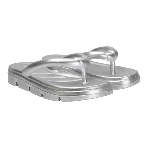 Tamanco Poofy Usaflex AH30002 Prata