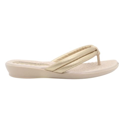 Tamanco Rasteira Piccadilly 500401 Met Ouro