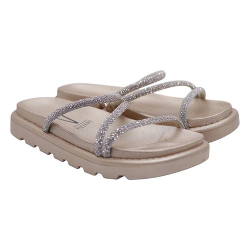 Tamanco Rasteira Vizzano 6459.318 Ouro