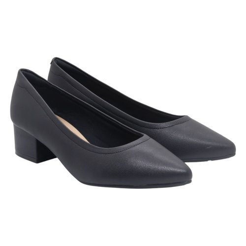 Scarpin Salto Bloco Modare 7340.123 Preto