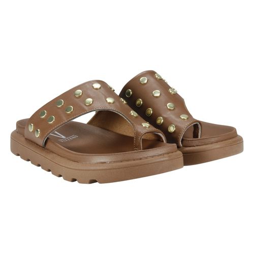 Tamanco Rasteira Vizzano 6510.117 Marrom