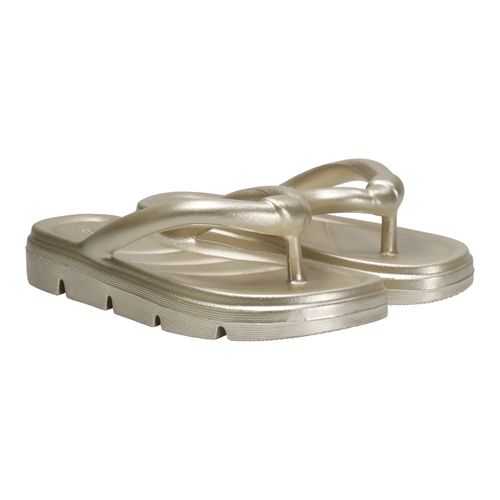 Tamanco Poofy Usaflex AH30002 Ouro