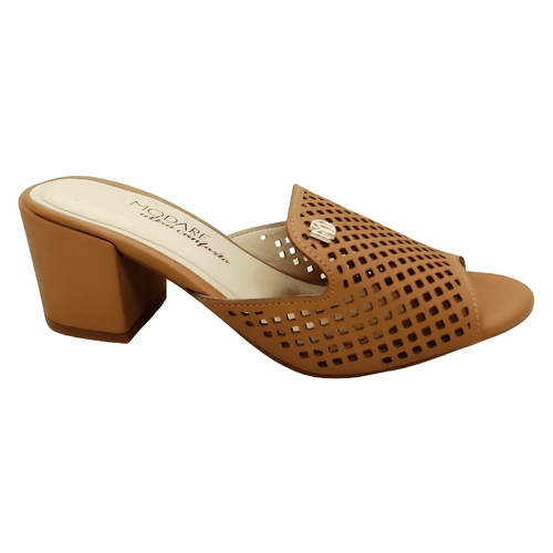 Tamanco Salto Bloco Modare 7109.475 Camel