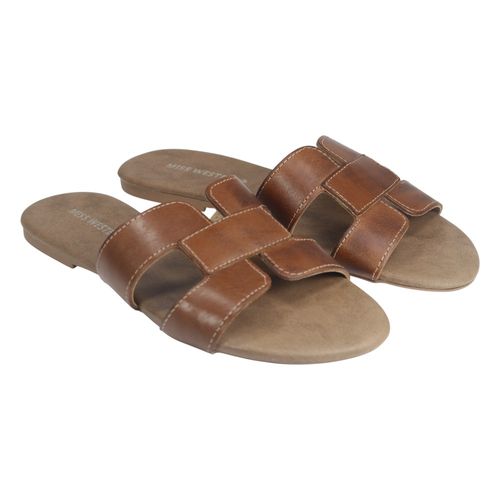 Tamanco Rasteira Miss Western 128 Castanho