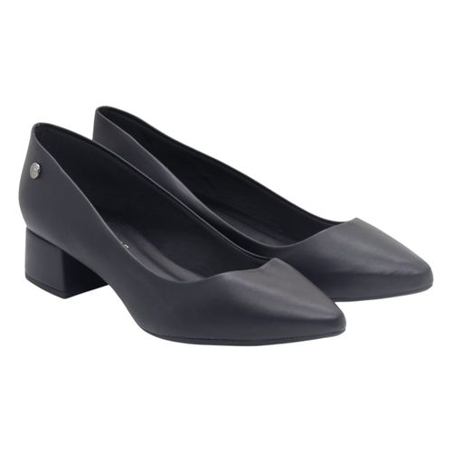 Scarpin Salto Bloco Pisamare 448.6357 Preto