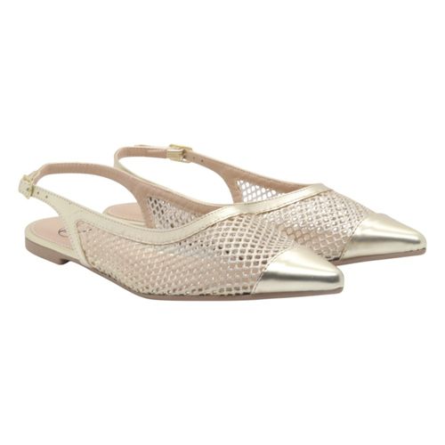 Sapatilha Slingback Intimus M.3885-Ab Dourado