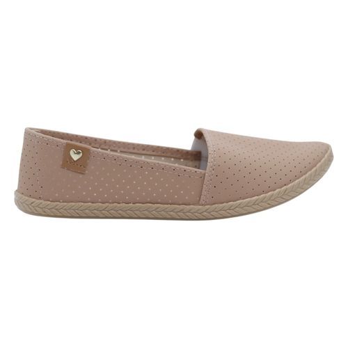 Sapatilha Moleca 5287.210 Nobuck Nude