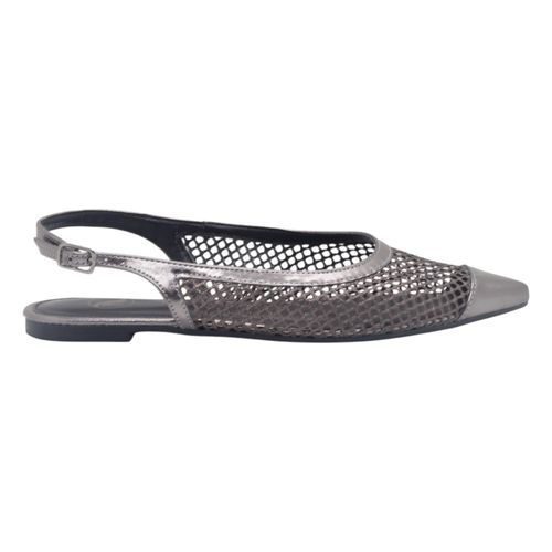 Sapatilha Slingback Intimus M.3885-Ab Prata Velha