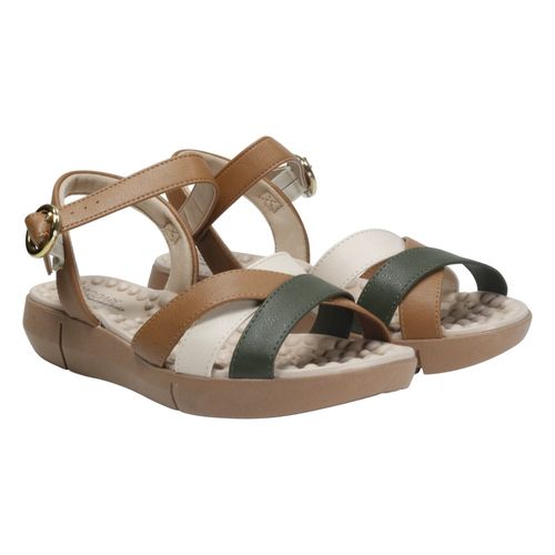 Sandália Rasteira Modare 7142.124 Creme