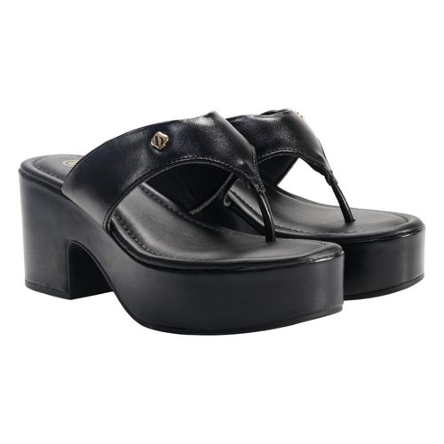 Tamanco Salto Bloco Bebecê T4061-021 Preto