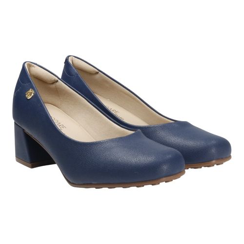 Scarpin Salto Bloco Modare 7373.100 Marinho