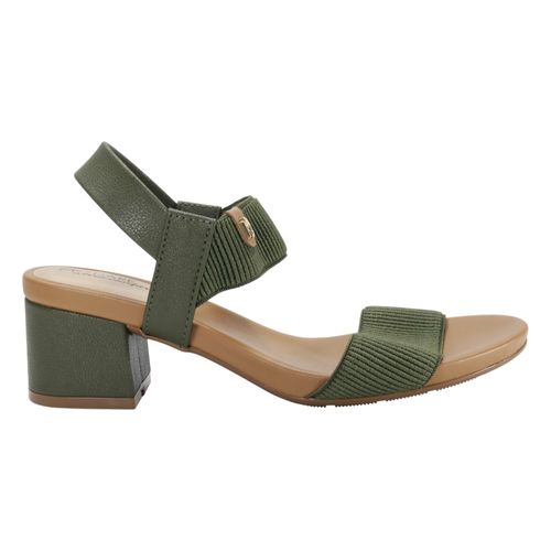 Sandália Salto Bloco Modare 7187.100 Oliva