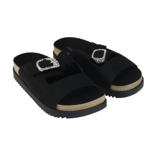 Tamanco Rasteira Moleca 5500.217 Preto