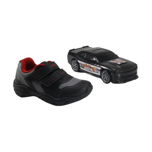 Tênis Play Kidy Com Carrinho 007-0670 Preto