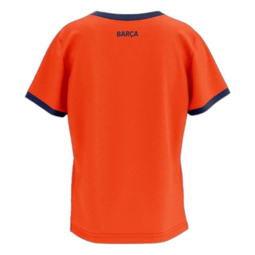 Camisa Braziline Barcelona Neon Infantil 130006394B Laranja