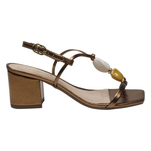 Sandália Salto Mariotta 20410.02 Bronze