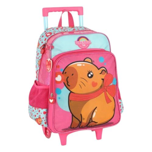Mochila Maxlog Be Capy Com Rodinhas IC42112UP Pink