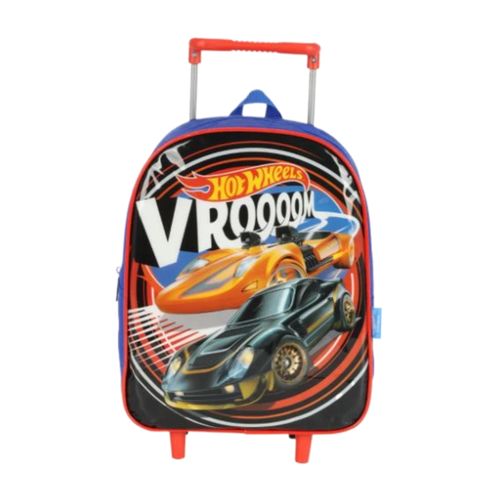 Mochila Maxlog de Rodinhas Hotwheels IC40862HW Azul