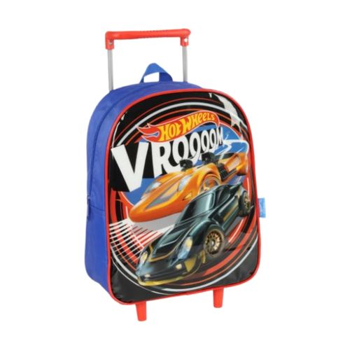 Mochila Maxlog de Rodinhas Hotwheels IC40862HW Azul