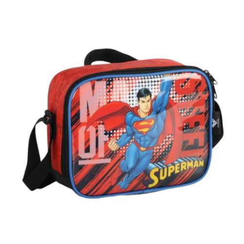 Lancheira Maxlog SuperMan LA41223SM Preto