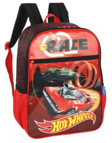 Mochila Maxlog HotWheels IS42581HW Vermelho