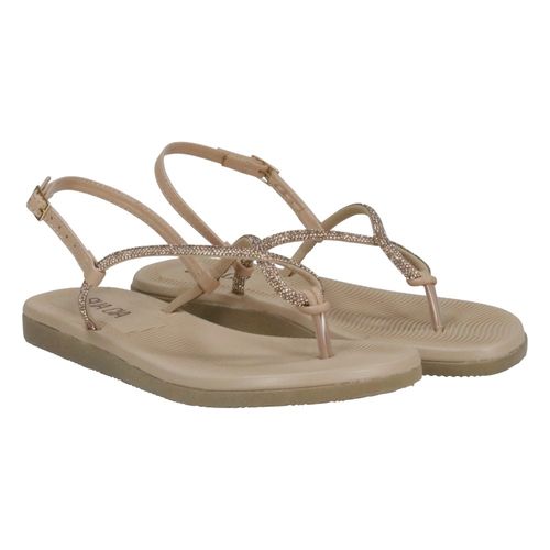 Sandália Rasteira Sua Cia 8346.16167 Nude