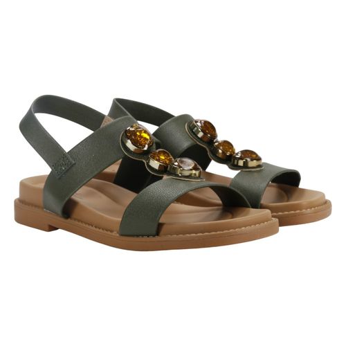 Sandália Rasteira Modare 7205.106 Oliva