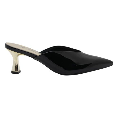 Tamanco Mule Salto Mariotta 20821-04 Preto